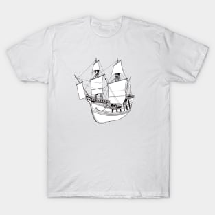 Medieval ship T-Shirt